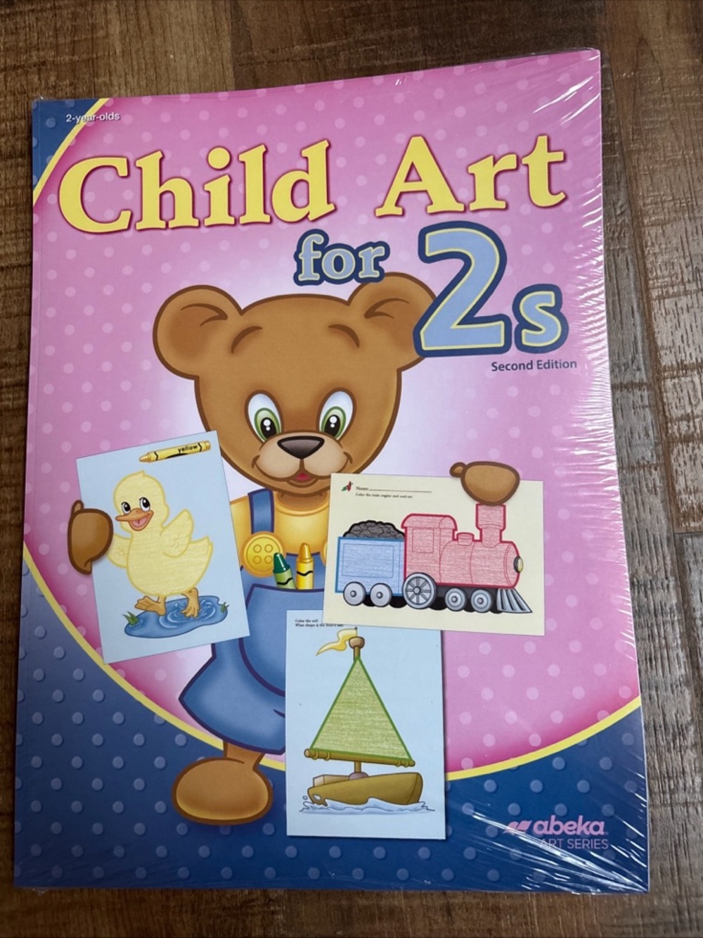 New In Package-Child Art for 2s - Abeka preschool Homeschool curriculum Unbound